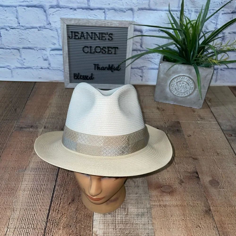 Stetson Andover Straw Fedora hat